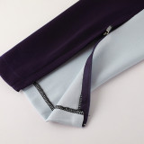 24/25  Bayern Gray PurpleJacket Tracksuit(03)
