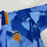 1990/1991 Valencia Away Retro Soccer Jersey