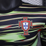 25/26 Portugal Green Black  Player Version Training shirts