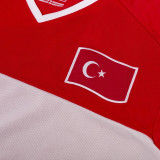 2008 Turkey Home  Retro  Soccer Jersey