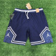 25/26 New Flying Man Casual NBA Edition Royal Blue shorts#J2416