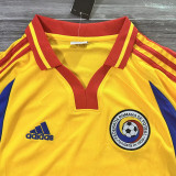 2000 Romania Home Retro Soccer Jersey(左右带章)
