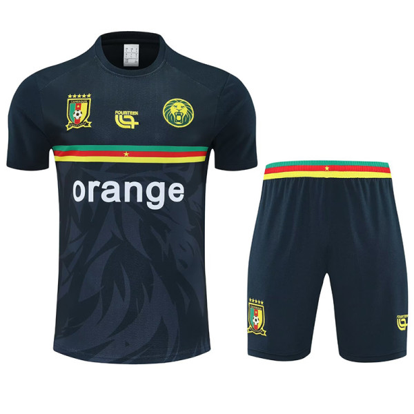 25/26  Cameroon Dark Blue Training Short Suit