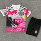 25/26 Brazil Pink Parrot Special Edition Kids  Soccer Jersey