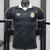 26/27 RMA Black Leisure Retro Player Version Soccer Jersey