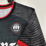 25/26 Palestine Boxing 47 Red Black Player Version Soccer Jersey（47号）