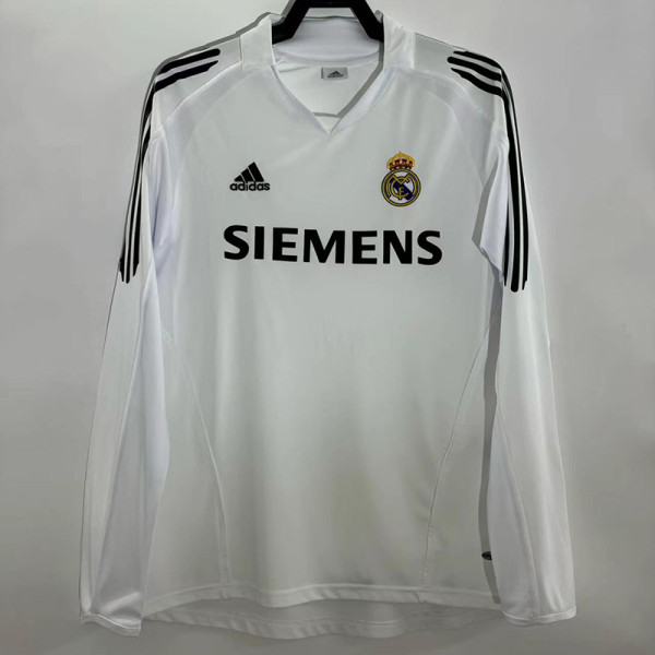 2005/2006 RMA Home Long Sleeve Retro Soccer Jersey (长袖)