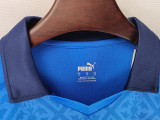 2000 Italy Home Blue Retro Soccer Jersey
