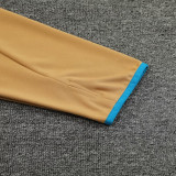 24/25 Argentina Mud Yellow  Half Pull Tracksuit (半拉链、泥黄色）