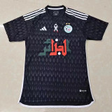 23/24  Algeria  Black  Player Version Soccer Jersey(A14）