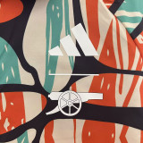 24/25 ARS Blue Oil painting collage painting collage Double Sided Windbreaker (双面风衣)