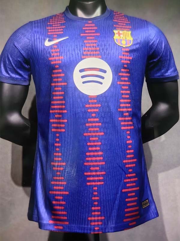 24/25 BAR Blue Special Edition Player Version Soccer Jersey Spotify