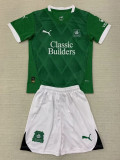 24/25 Plymouth Home Kids  Soccer Jersey