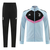 24/25 JUV Grey White Jacket Tracksuit(03)