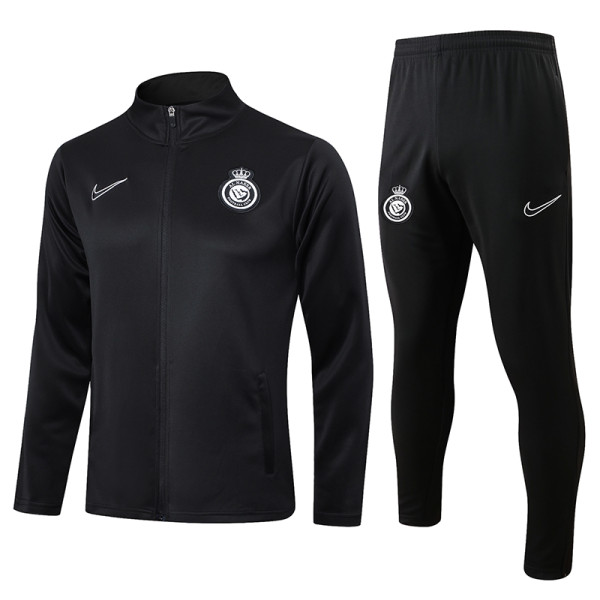 24/25  AL-Nassr black Jacket Tracksuit #A717