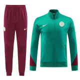 24/25 PSG Green Jacket Tracksuit（01）