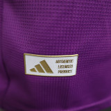 25/26  Argentina Goalkeeper Purple Player Version Soccer Jersey
