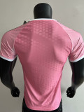 25/26 Inter Miami  Leaf patterns  Pink  Player Version  Polo Shirts