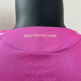 2024 Germany Away  Long Sleeve Player Version Soccer Jersey(长袖)