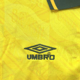 1991/1993 Brazil Home Retro Soccer Jersey