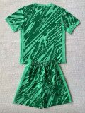 24/25 Netherlands Green Goalkeeper Kids Soccer Jersey