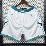 Hornets White  Top Quality NBA Pants