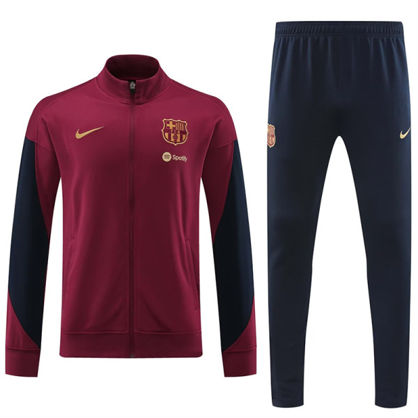 24/25  BAR Bordeaux Jacket Tracksuit  （枣红）