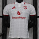 25/26 Man Utd White Special Edition Player Version Soccer Jersey翻领
