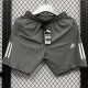 2025 DF2062 AD Grey Casual shorts (灰、裤侧带两白杠）