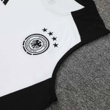 24/25 Germany White Tank top and shorts suit