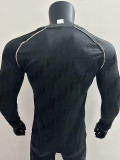 24/25 RMA Black Commemorative Edition Long Sleeve Player Version Retro Soccer Jersey