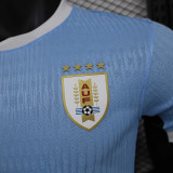 24/25 Uruguay Home Player version Soccer Jersey
