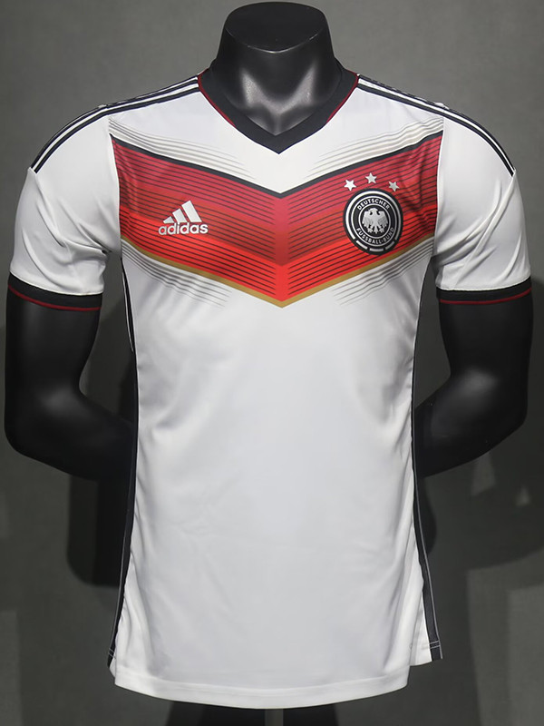 2014 Germany Home Player Version Retro Soccer Jersey (球员)