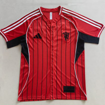 25/26 Man Red Casusl Edition Madrid Baseball jersey