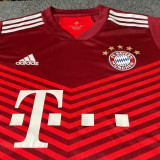 21/22 Bayern Home Fans Soccer Jersey