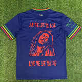 25/26 Ajax Royal Blue Graffiti Fans Soccer Jersey