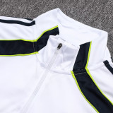 25/26  RMA White Retro Edition  Half Pull Kids Tracksuit #E2572(童装、半拉链)
