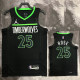 22/23 TIMBERWOLVES ROSE #25 Black Top Quality Hot Pressing NBA Jersey (Trapeze Edition)