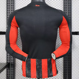 25/26 ACM Home  Player Version  Long Sleeve Soccer Jersey