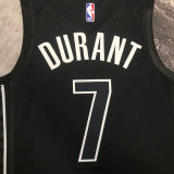 22/23 NETS DURANT #7 Black Top Quality Hot Pressing NBA Jersey (Trapeze Edition)