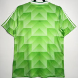 1988 Germany Away Green Retro Soccer Jersey