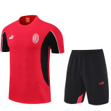 25/26  ACM  Red Training Short Suit