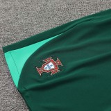 24/25  Portugal Green Tank top and shorts suit