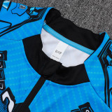 25/26 Napoli Blue Inkjet Kids Jacket Tracksuit#E25158童装