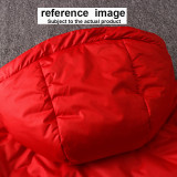 2022 Mexico Red Hooded Cotton Coat 棉衣