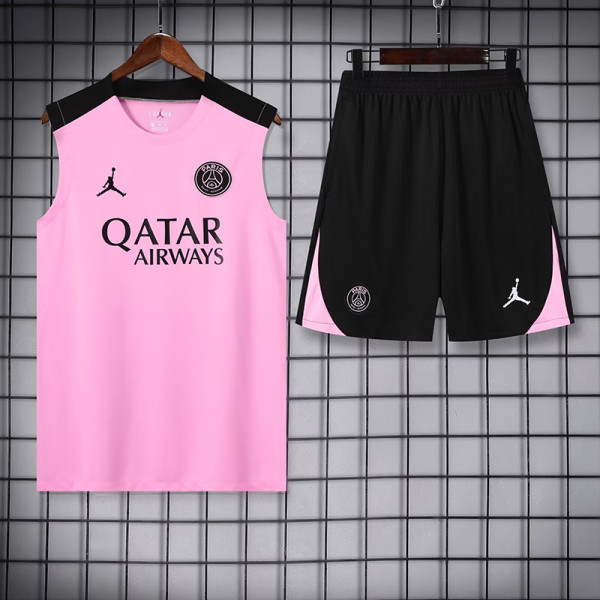 24/25 PSG Pink Tank top and shorts suit