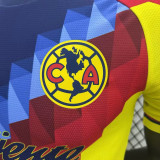 25/26 Club America  Yellow Special Edition  Player Version Soccer Jersey