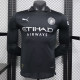 25/26 Man City Away Player Version Long Sleeve Soccer Jersey长袖