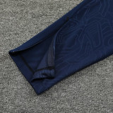 24/25 Marseille Lake Blue Half Pull Tracksuit  (半拉链)