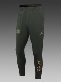 24/25 PSG Military Grass Green Kids Half Pull Tracksuit  (半拉链)(儿童）